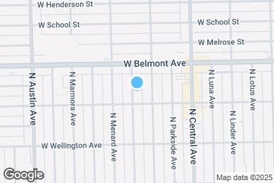 Map image of the property - 3117 N Mango Ave