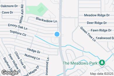 Map image of the property - 9814 Emory Oak Cir