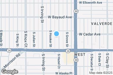 Map image of the property - 223 S Hazel Ct