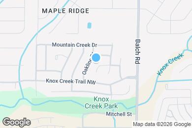 Map image of the property - 214 Deer Bridge Dr