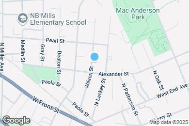 Map image of the property - 320 Wilson St