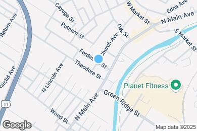 Map image of the property - 121 Ferdinand St