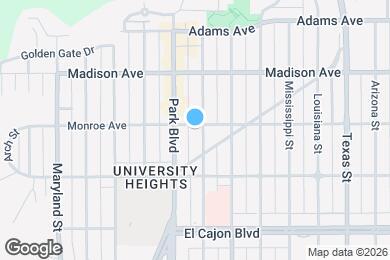 Map image of the property - 1835 Monroe Ave