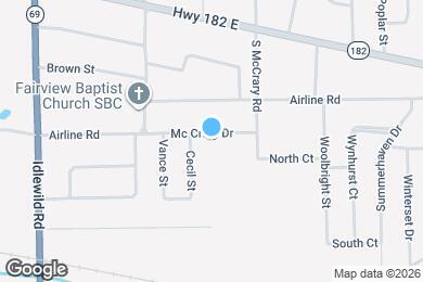 Map image of the property - Richland Hills