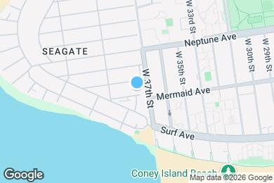 Map image of the property - 3715 Mermaid Ave