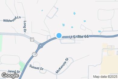 Map image of the property - 1809-A U.S. Rte 66