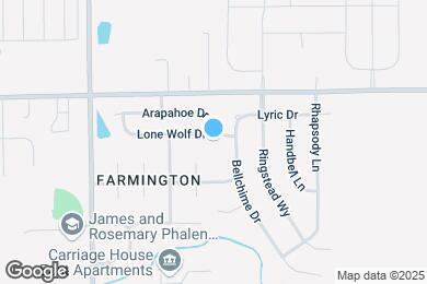 Map image of the property - 10235 Lone Wolf Dr