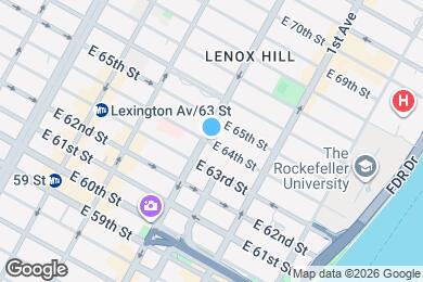 Map image of the property - 301 E 64th St