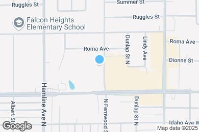 Map image of the property - Rose Vista Apartments