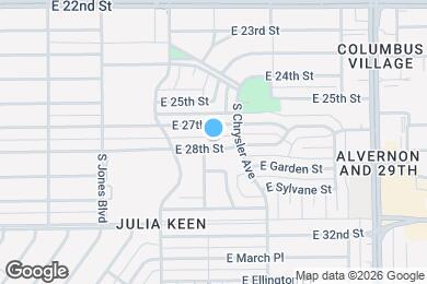 Map image of the property - 3607 E 28th St