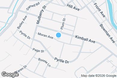 Map image of the property - 701 Moran Ave