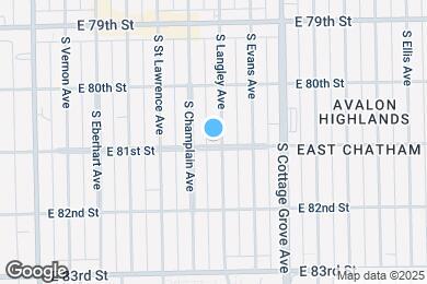 Map image of the property - 652 E 81st St