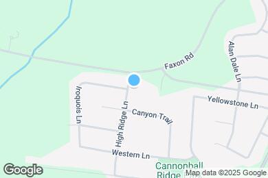 Map image of the property - 2302 High Ridge Ln