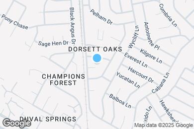 Map image of the property - 4502 Dorsett Oaks Cir