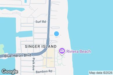 Map image of the property - 2800 N Ocean Dr