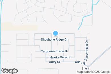 Map image of the property - 135 Tonkawa Canyon Dr