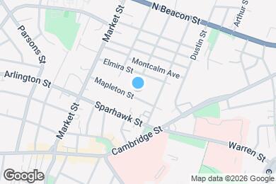 Map image of the property - 60 Mapleton St