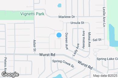 Map image of the property - 1602 Starfire Ln