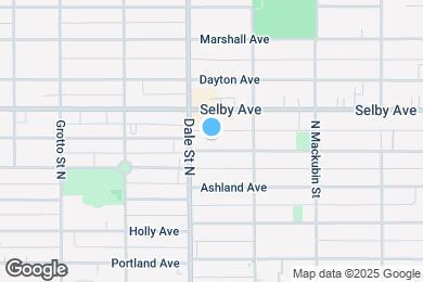 Map image of the property - 599 Laurel Ave