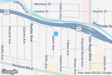 Map image of the property - 4700 Natick Ave