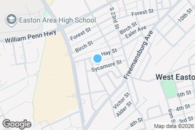Map image of the property - 2437 Sycamore St