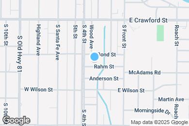 Map image of the property - 319 Rahm St