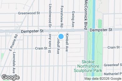 Map image of the property - 8723 Trumbull Ave
