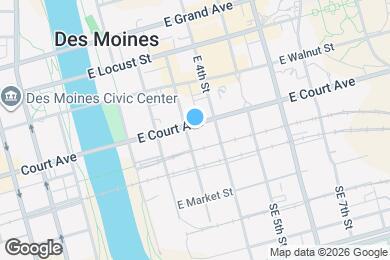 Map image of the property - 301 E Court Ave