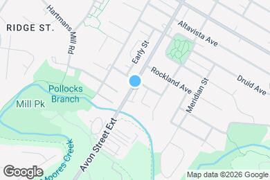 Map image of the property - 1458 Avon St