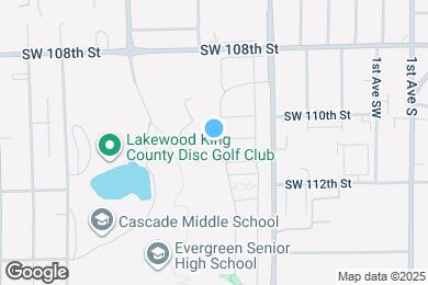 Map image of the property - 11103 5th Ave SW