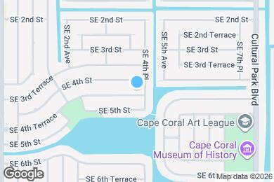 Map image of the property - 409 SE 4th Terrace