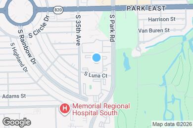 Map image of the property - 640 S Park Rd