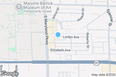 Map image of the property - 1321 Lorilyn Ave