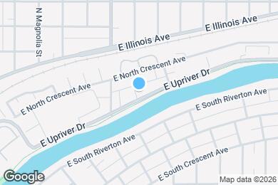 Map image of the property - 2121 E Upriver Dr