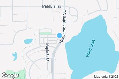 Map image of the property - 1621 Bellerive Way SE