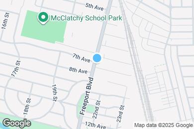 Map image of the property - 3143 Freeport Blvd