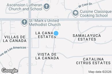 Map image of the property - 7900 N Leonardo Da Vinci Way