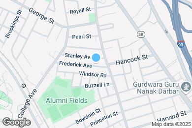 Map image of the property - 25 Frederick Ave