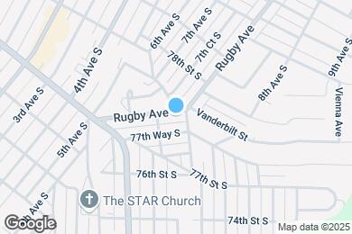 Map image of the property - 7759 Rugby Ave