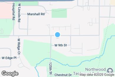 Map image of the property - 626 W 8th St