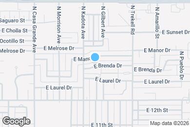 Map image of the property - 720 E Brenda Dr