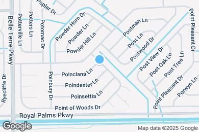 Map image of the property - 34 Poinciana Ln
