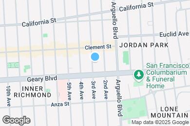 Map image of the property - 358 3rd Ave