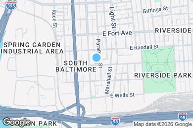 Map image of the property - 22 E Heath St