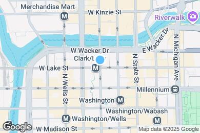 Map image of the property - 201 N Clark St