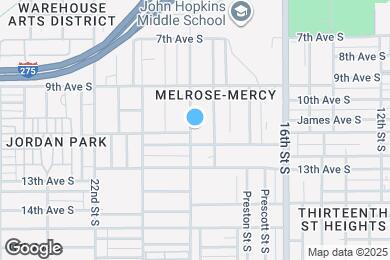 Map image of the property - 1050 19th St S