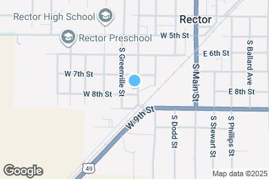 Map image of the property - 718 S Pine St