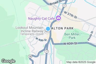 Map image of the property - 3915 Saint Elmo Ave