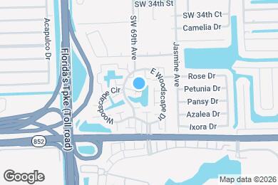 Map image of the property - 3819 SW 69th Ave