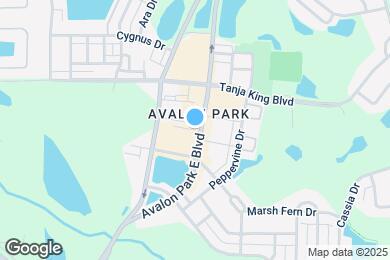 Map image of the property - 3712 Avalon Park E Blvd
